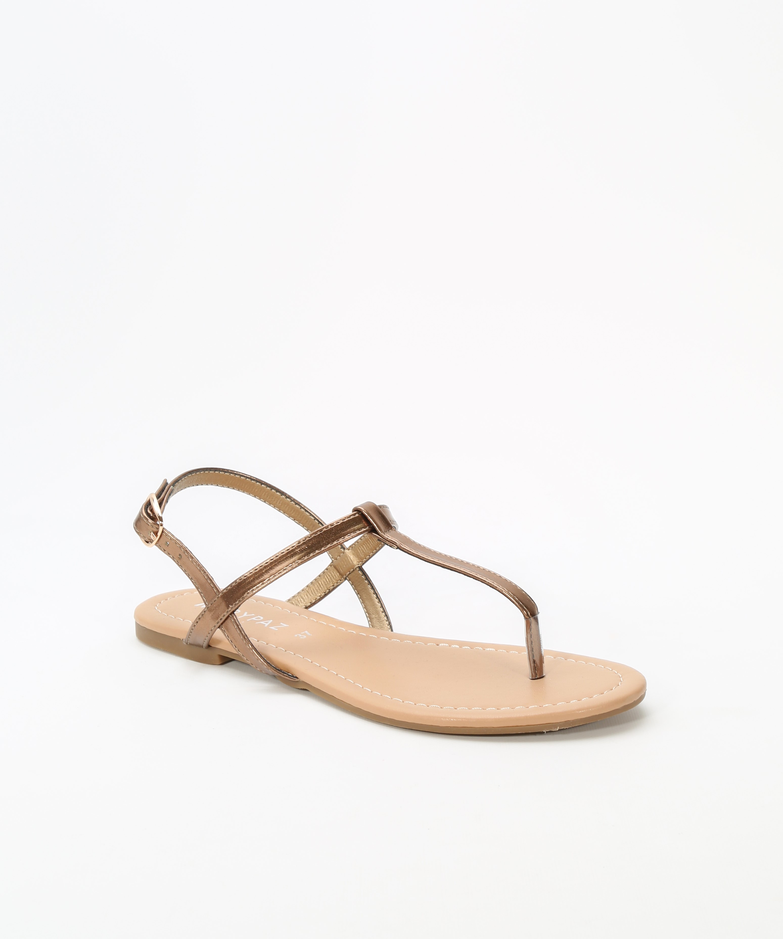 Sandalias planas dedo image number null